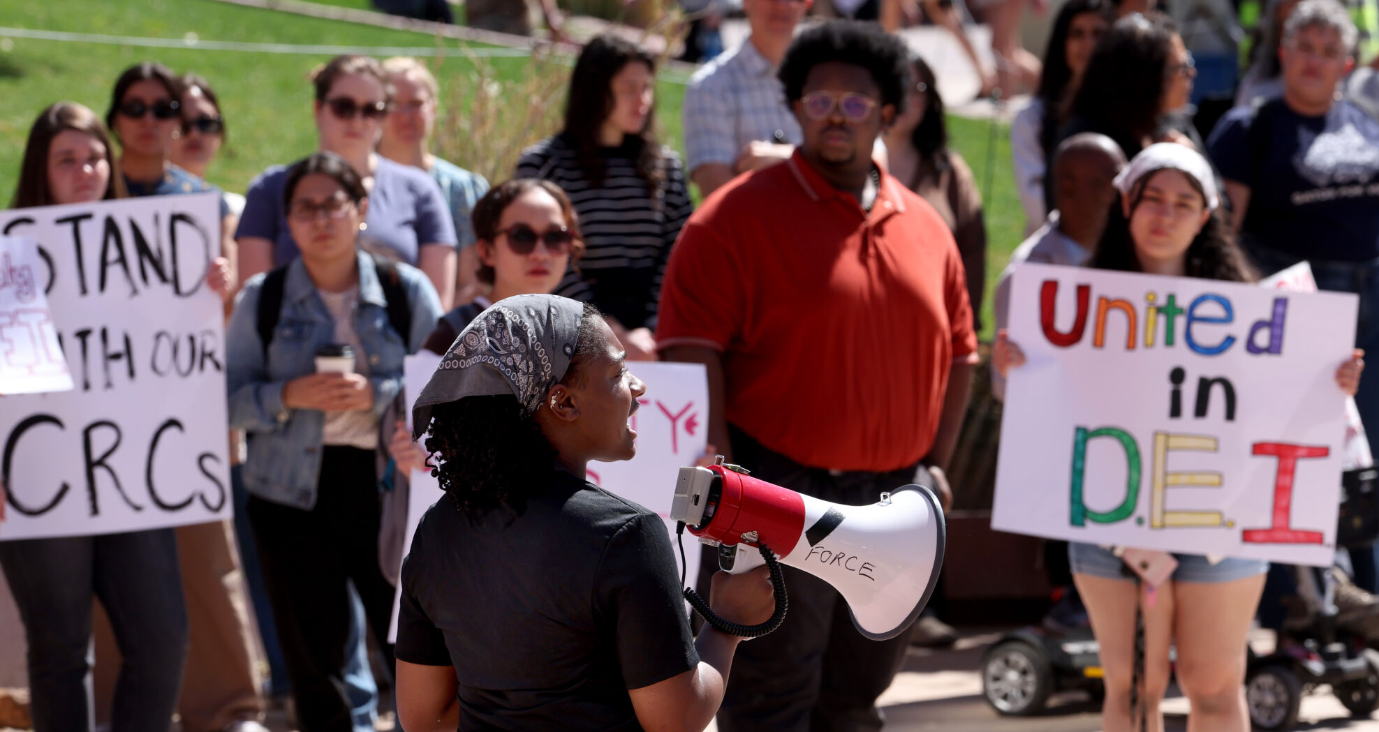 University of ÃÛèÖÖ±²¥ DEI protest